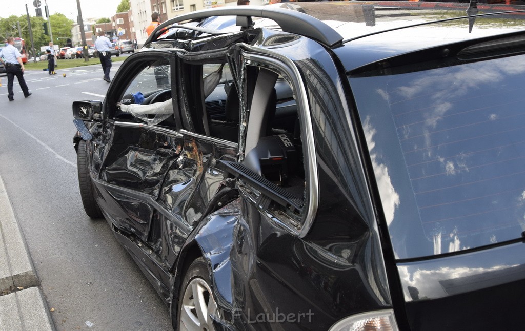 VU PKW Strab Koeln Mitte Caecilienstr Hohe Str P69.JPG - Miklos Laubert